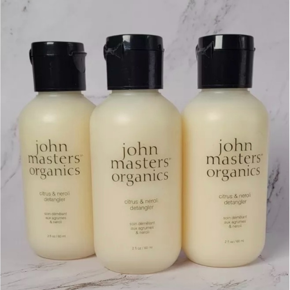 3 JOHN MASTERS ORGANICS CITRUS AND NEROLI DETANGLER NEW